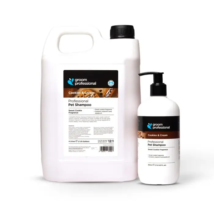 Groom Professional Cookies & Cream Shampoo 350ml