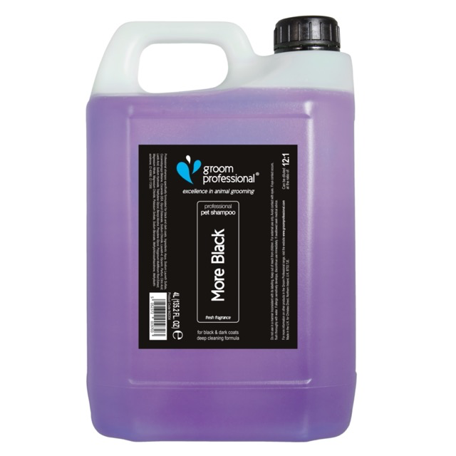 Groom Professional More Black Shampoo 4L