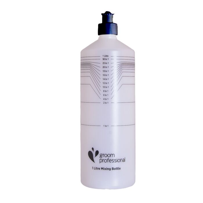 Groom Professional Shampoo Mixing Bottle 1L