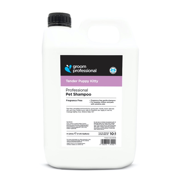 Groom Professional Tender Puppy Kitty Shampoo 4L