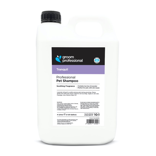 Groom Professional Tranquil Shampoo 4L