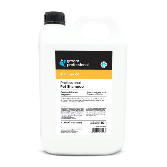 Groom Professional Primrose Oil Shampoo 4L
