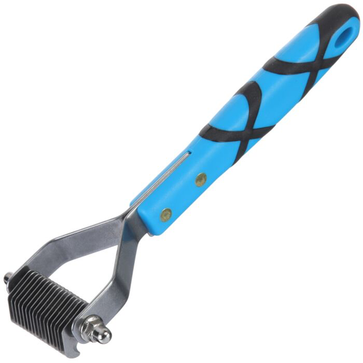 [853472] Groom Professional Coat Rake Fine 16 Tooth