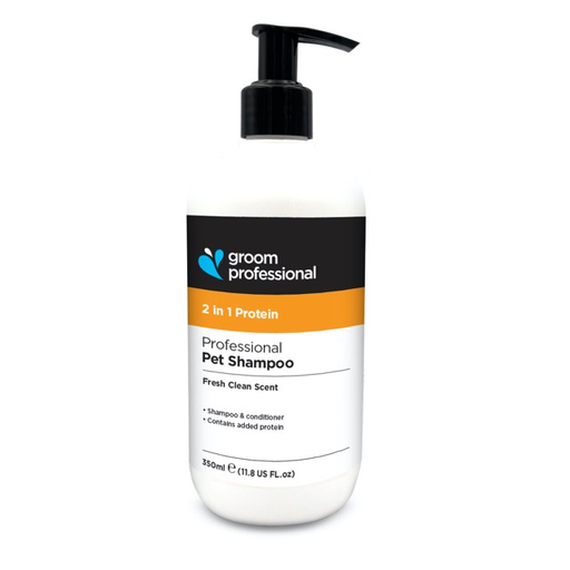 Groom Professional 2 In 1 Protein Shampoo 350ml