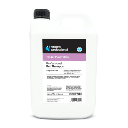 [846036] Groom Professional Tender Puppy Kitty Shampoo 4L