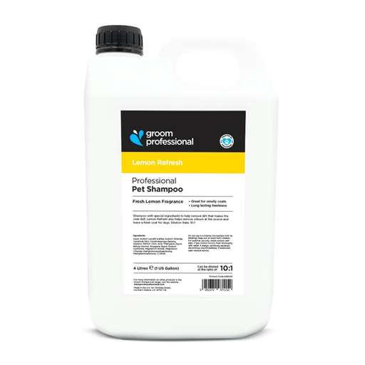 [846049] Groom Professional Lemon Refresh Shampoo 4L