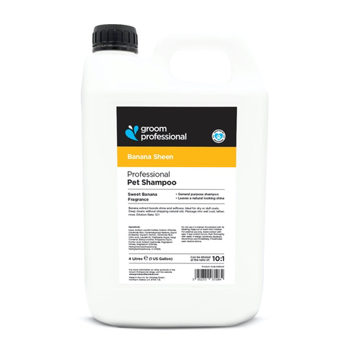 [846042] Groom Professional Banana Sheen Shampoo 4L