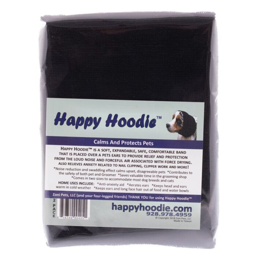 Happy Hoodie Set Black