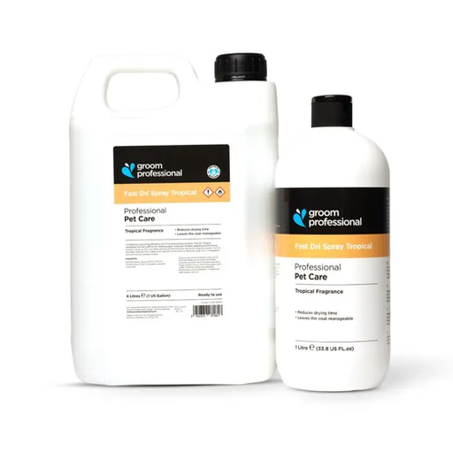 [848010] Groom Professional Fast Dri Tropical Spray 1 Litre